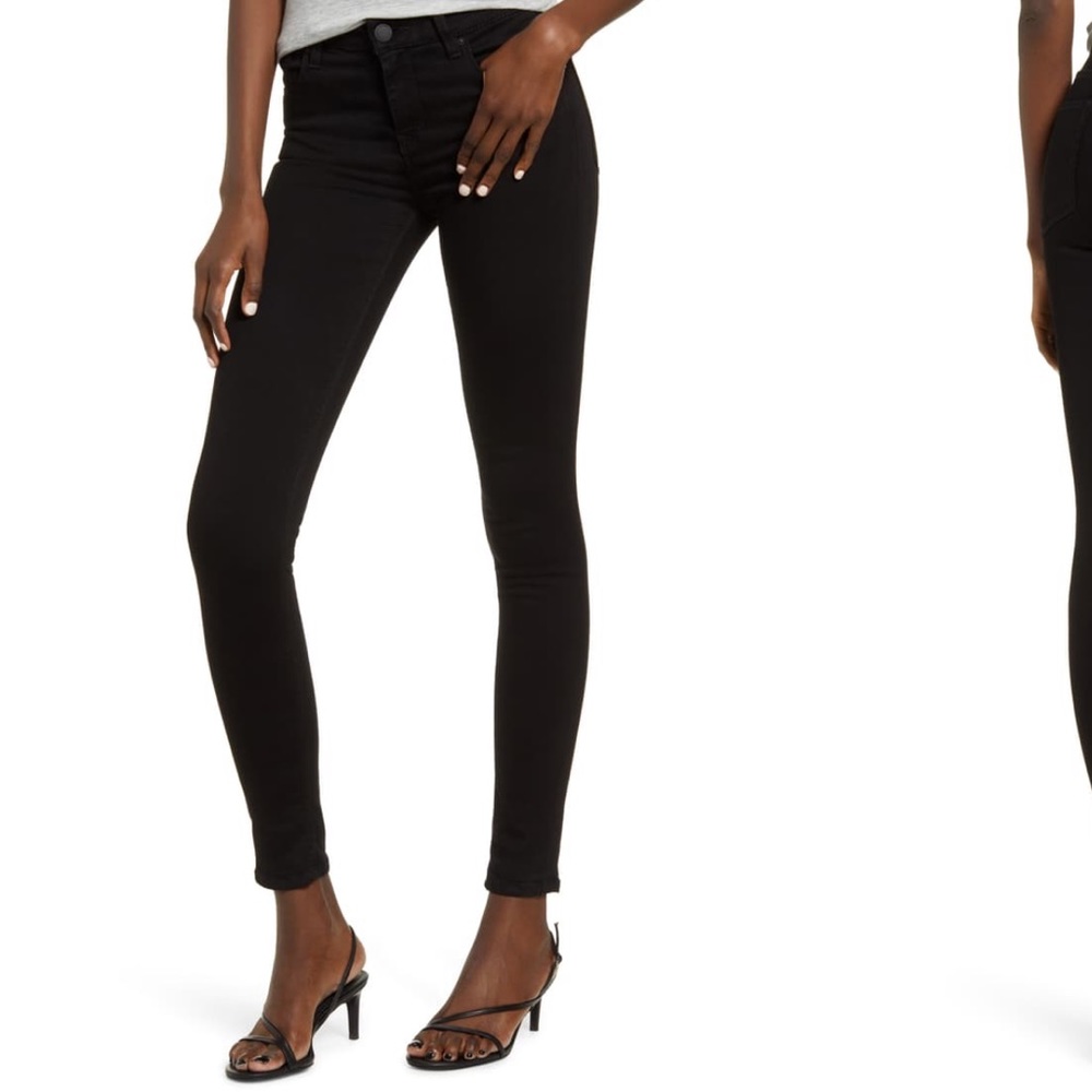 Hudson black krista super skinny jeans